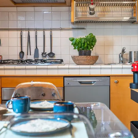 아파트 Guesthost - Casa Basilico With Terrace *